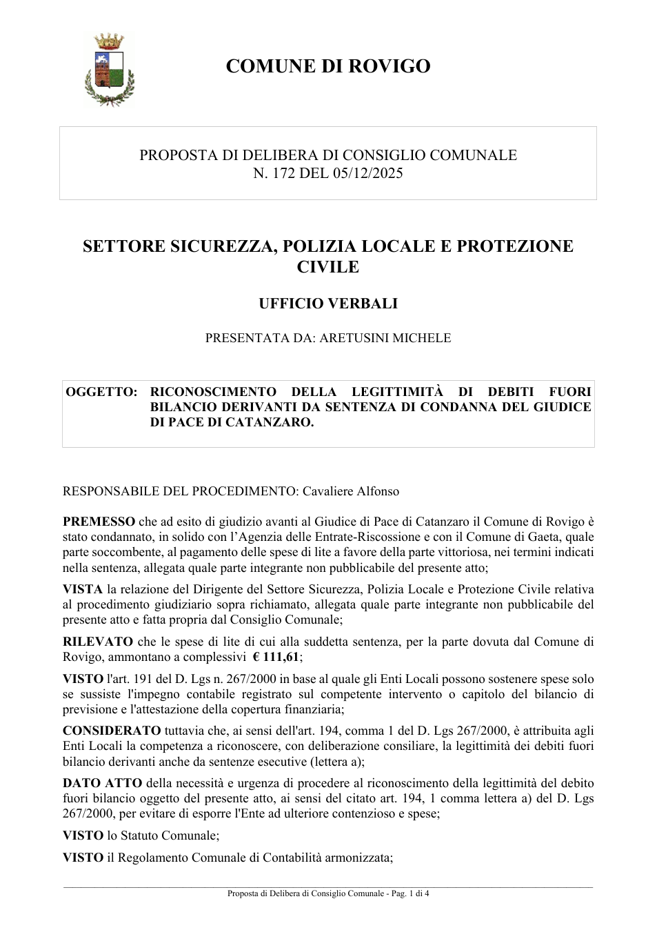 Pagina 1 del documento