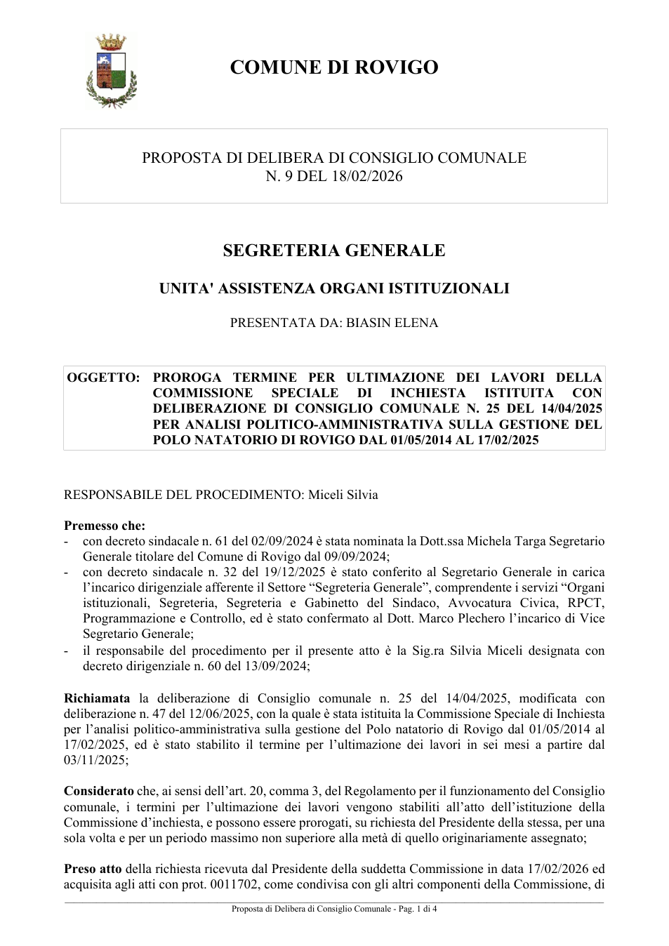 Pagina 1 del documento