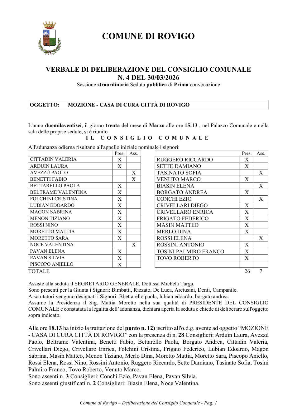 Pagina 1 del documento