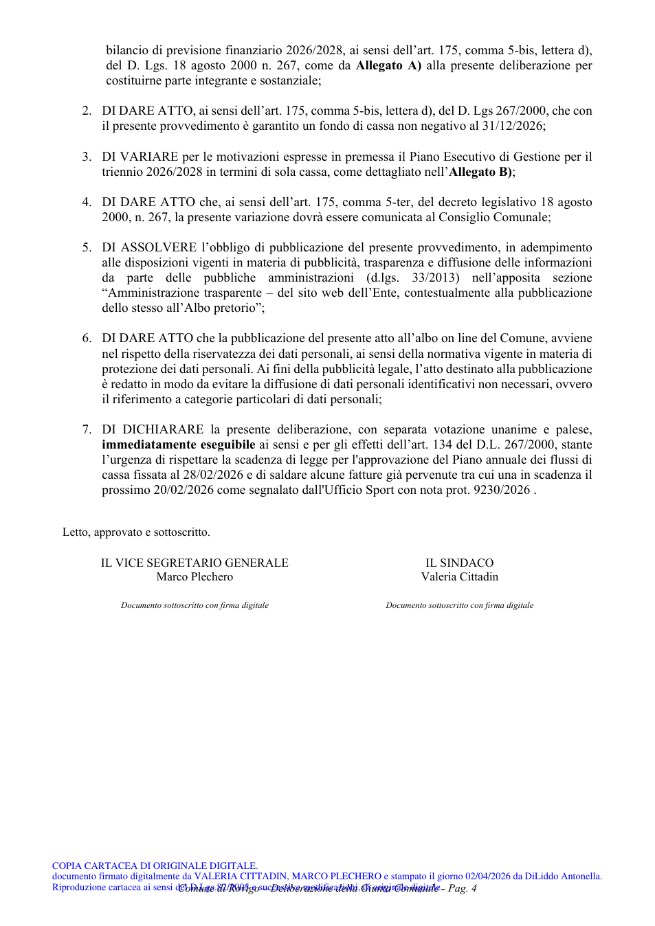 Pagina 4 del documento