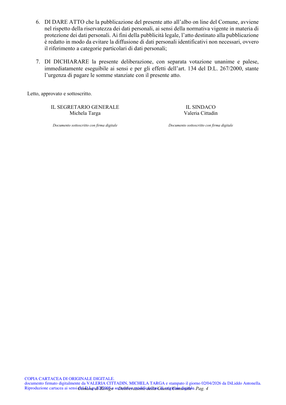 Pagina 4 del documento