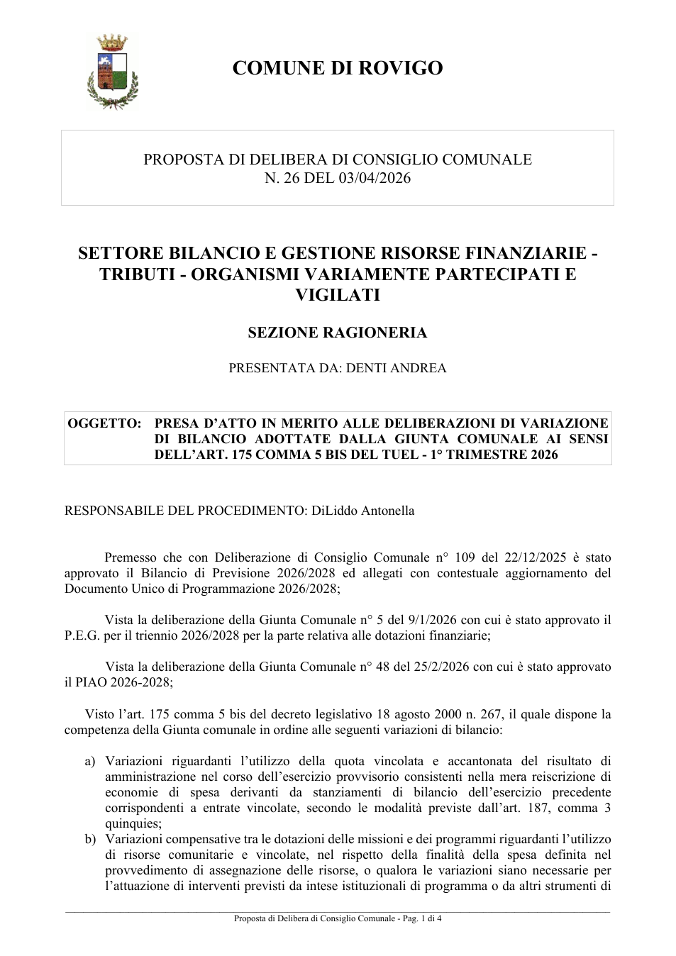 Pagina 1 del documento