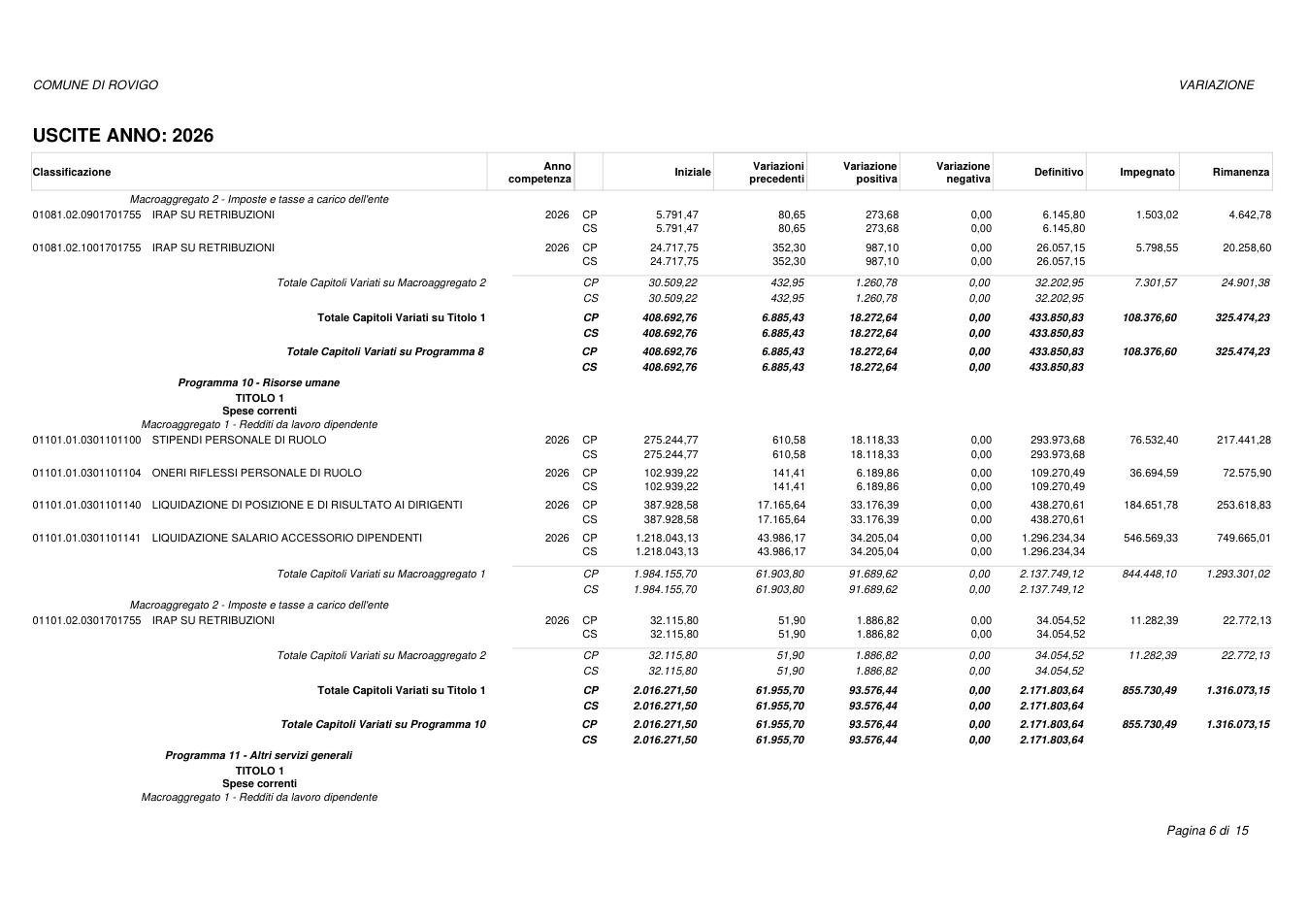 Pagina 6 del documento