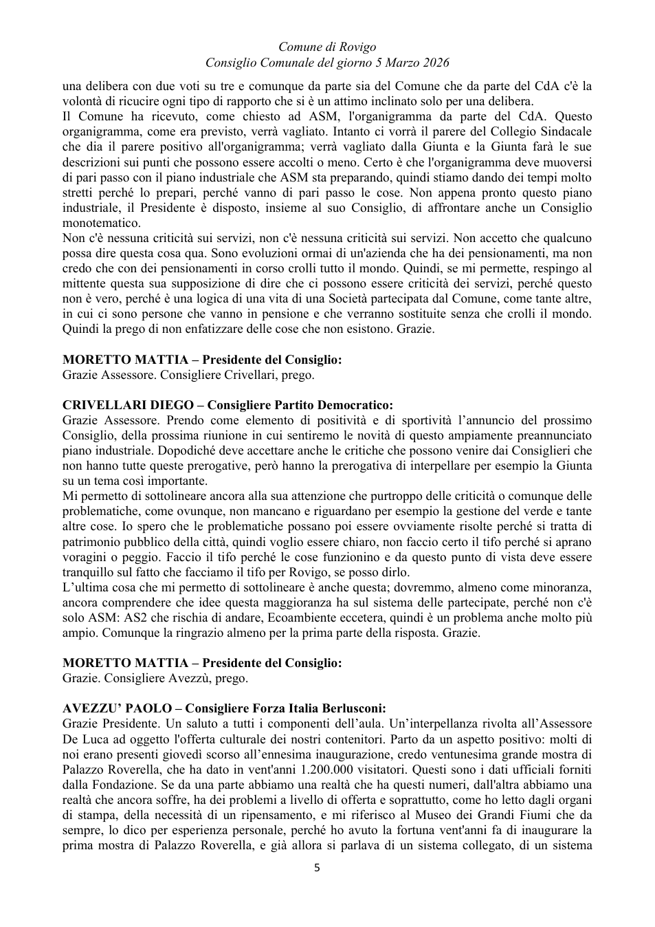 Pagina 5 del documento