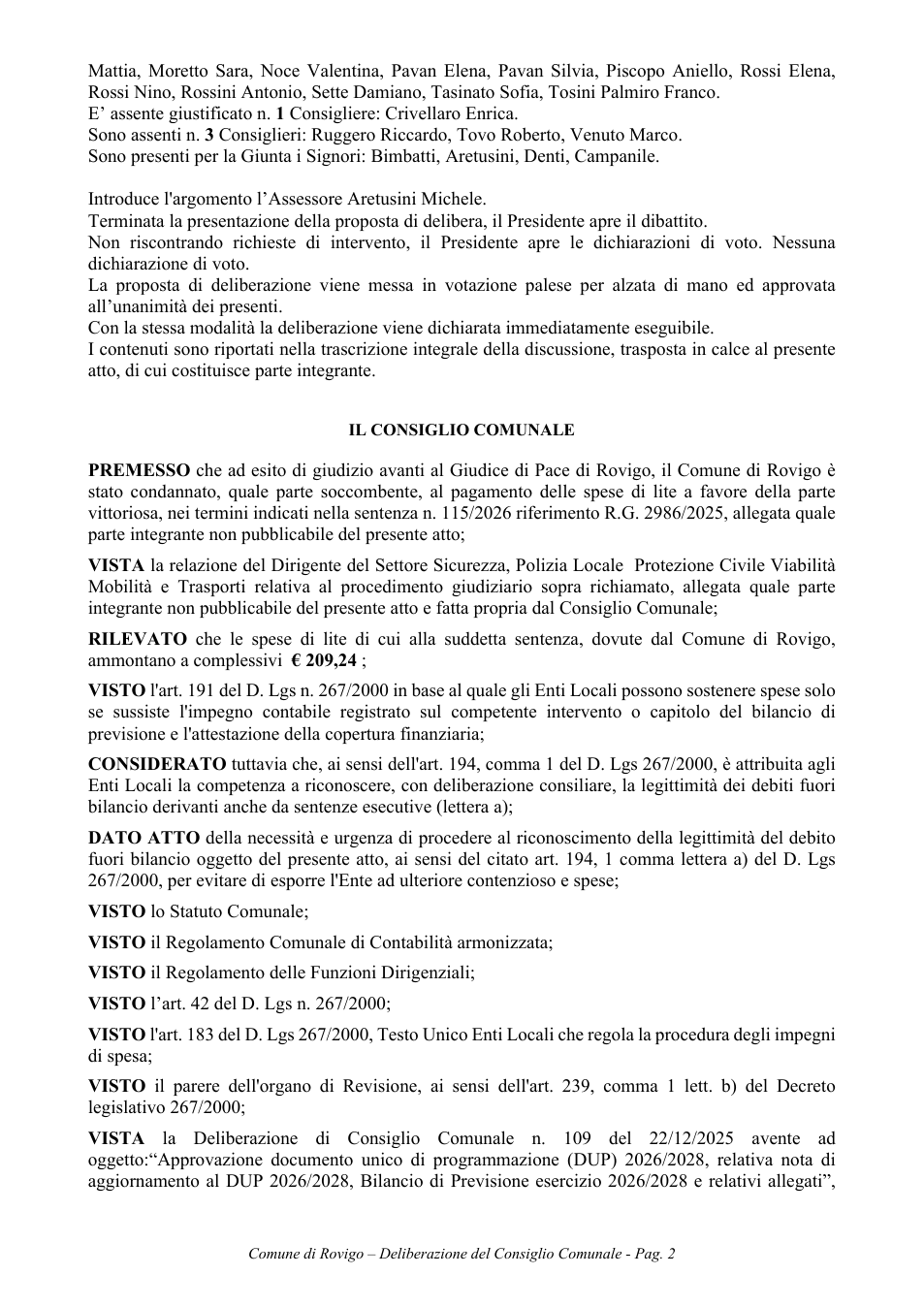 Pagina 2 del documento