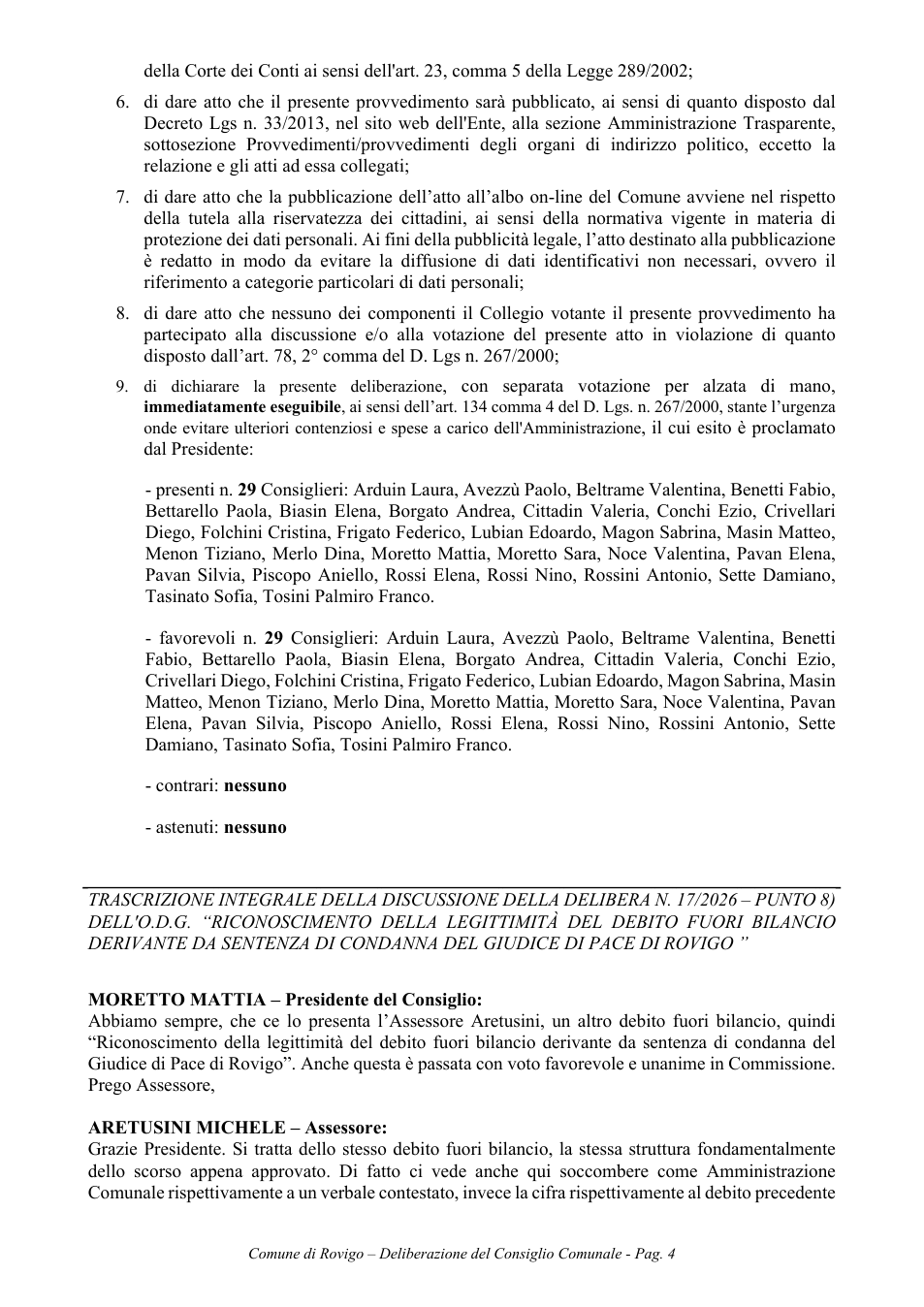 Pagina 4 del documento