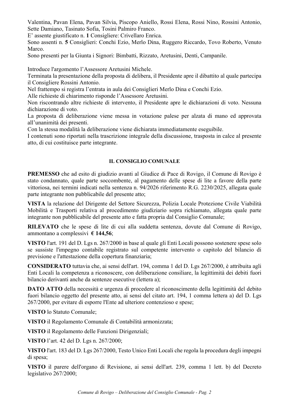 Pagina 2 del documento