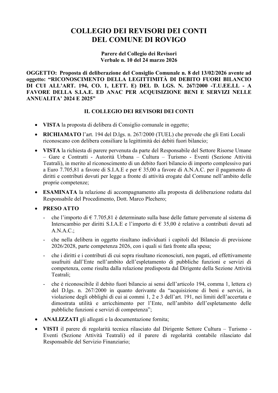 Pagina 1 del documento