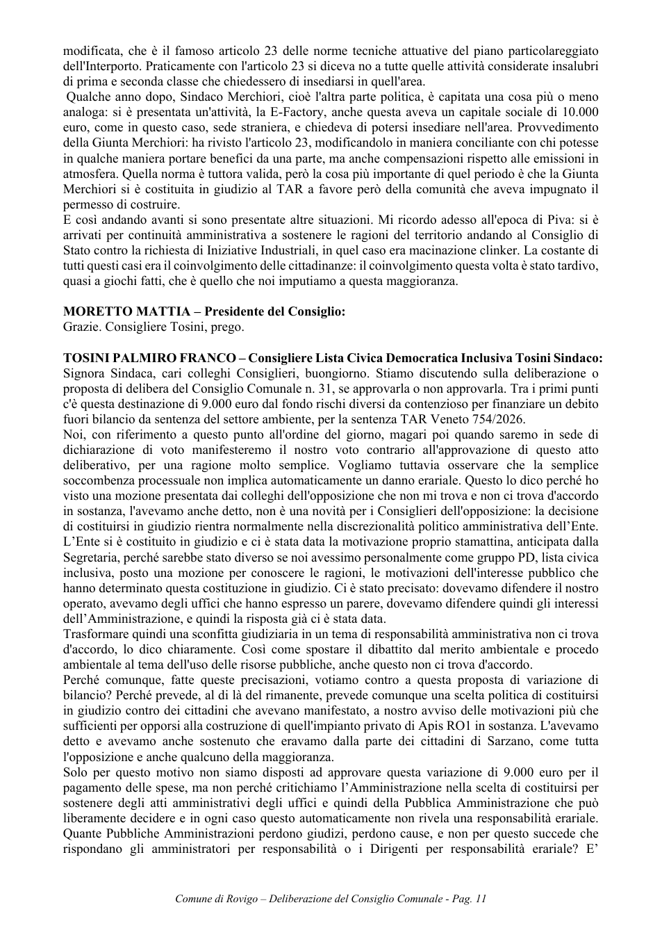Pagina 11 del documento