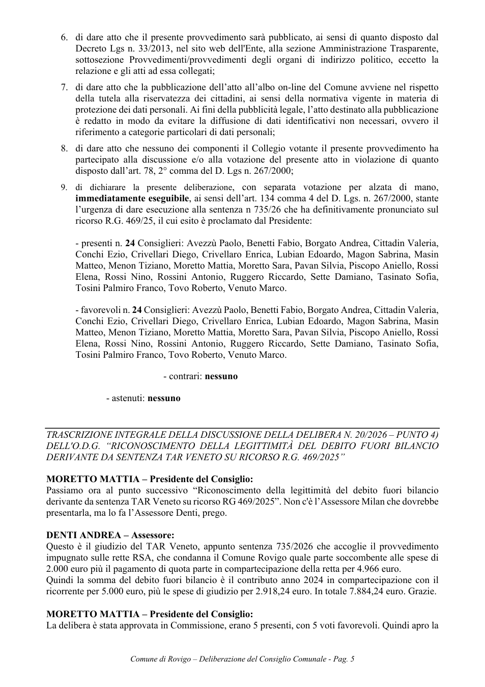 Pagina 5 del documento