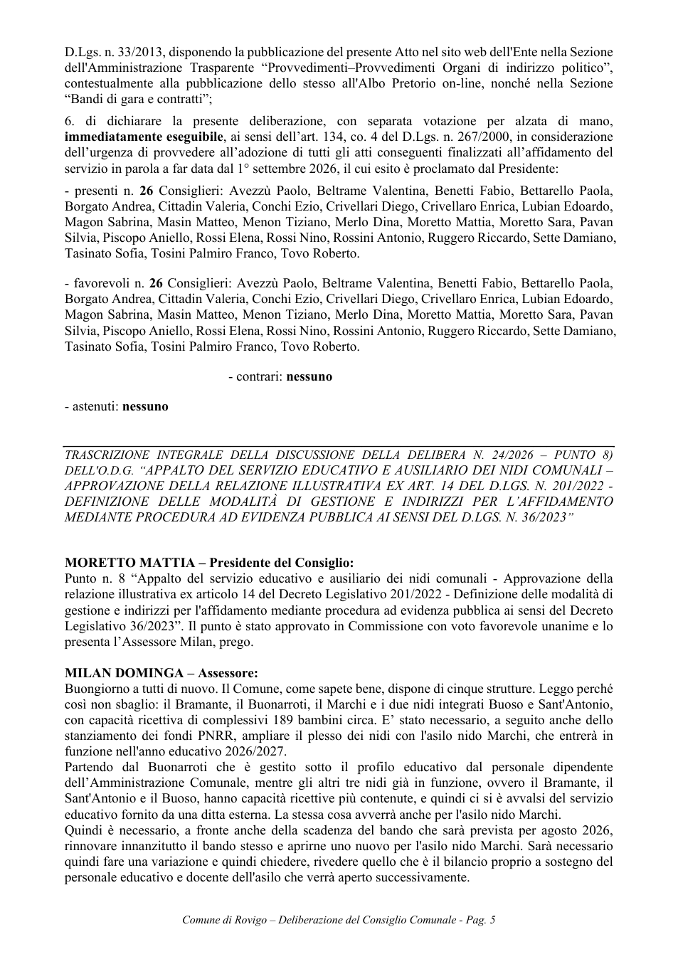 Pagina 5 del documento
