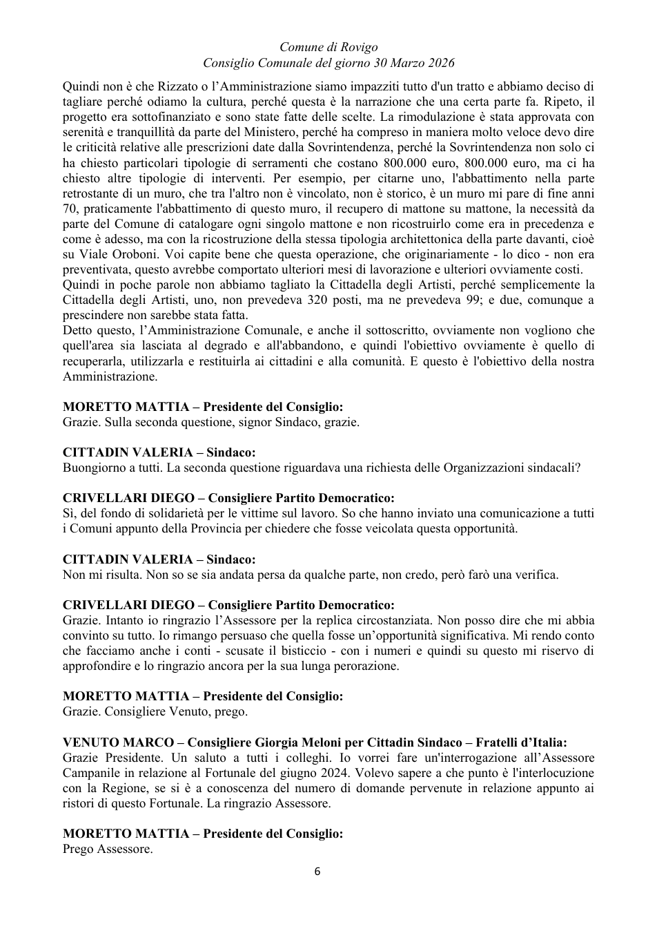 Pagina 6 del documento