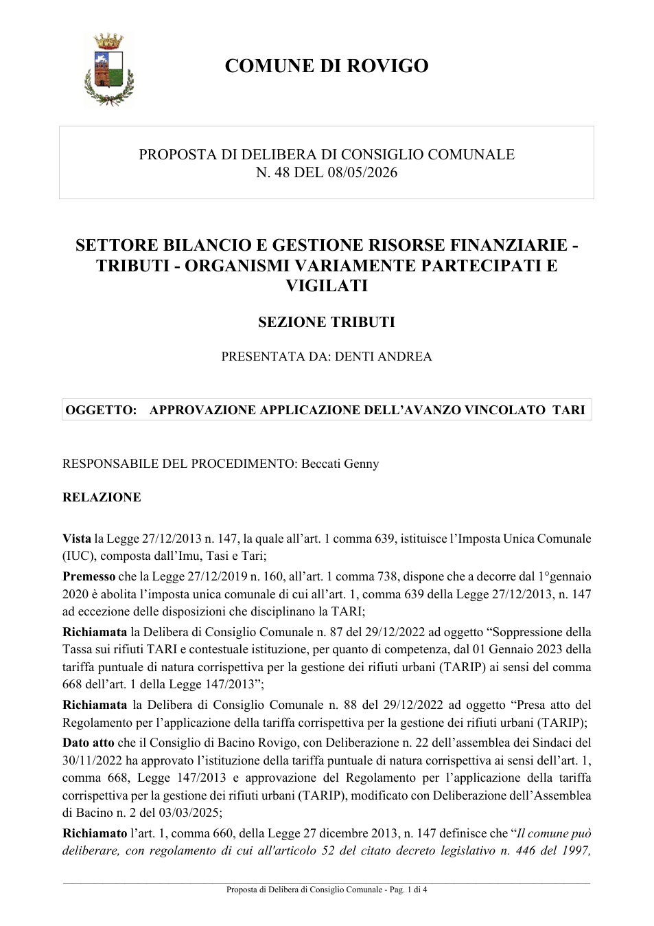 Pagina 1 del documento