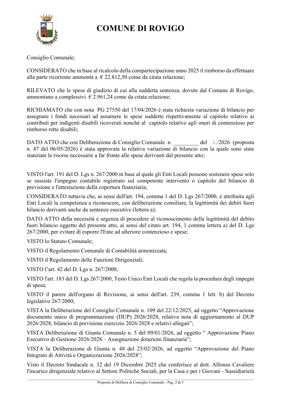 Pagina 2 del documento