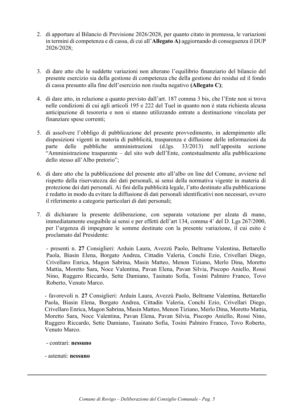 Pagina 5 del documento