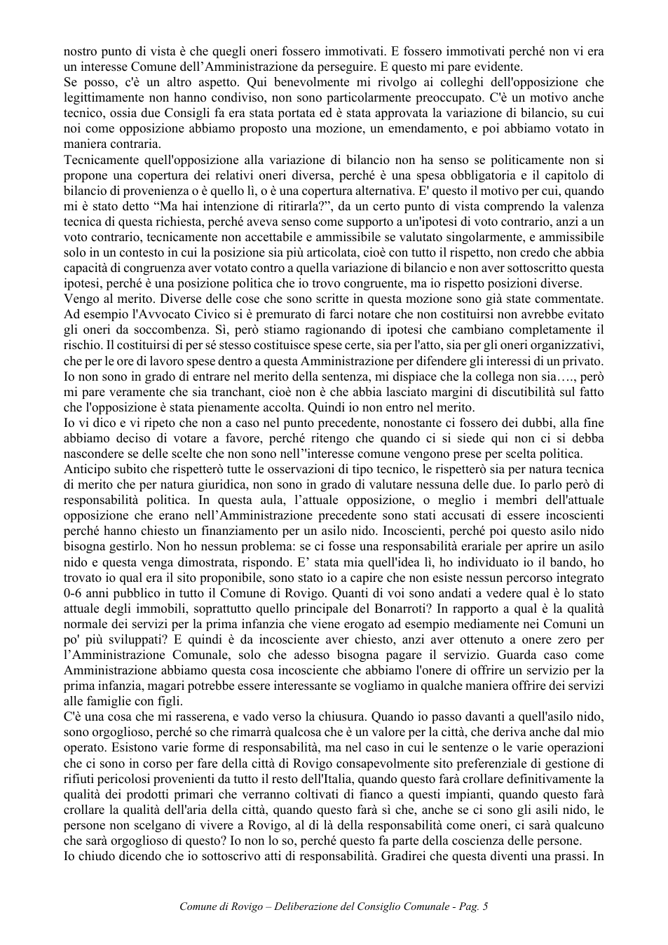 Pagina 5 del documento