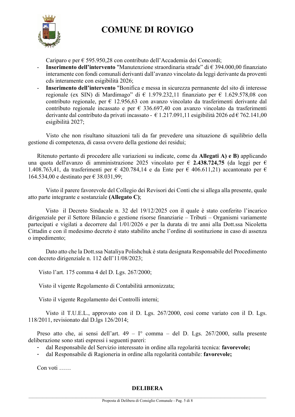 Pagina 5 del documento
