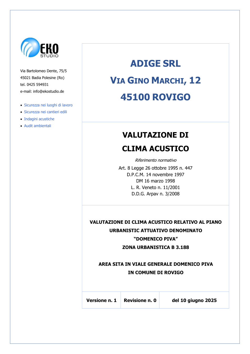 Pagina 1 del documento