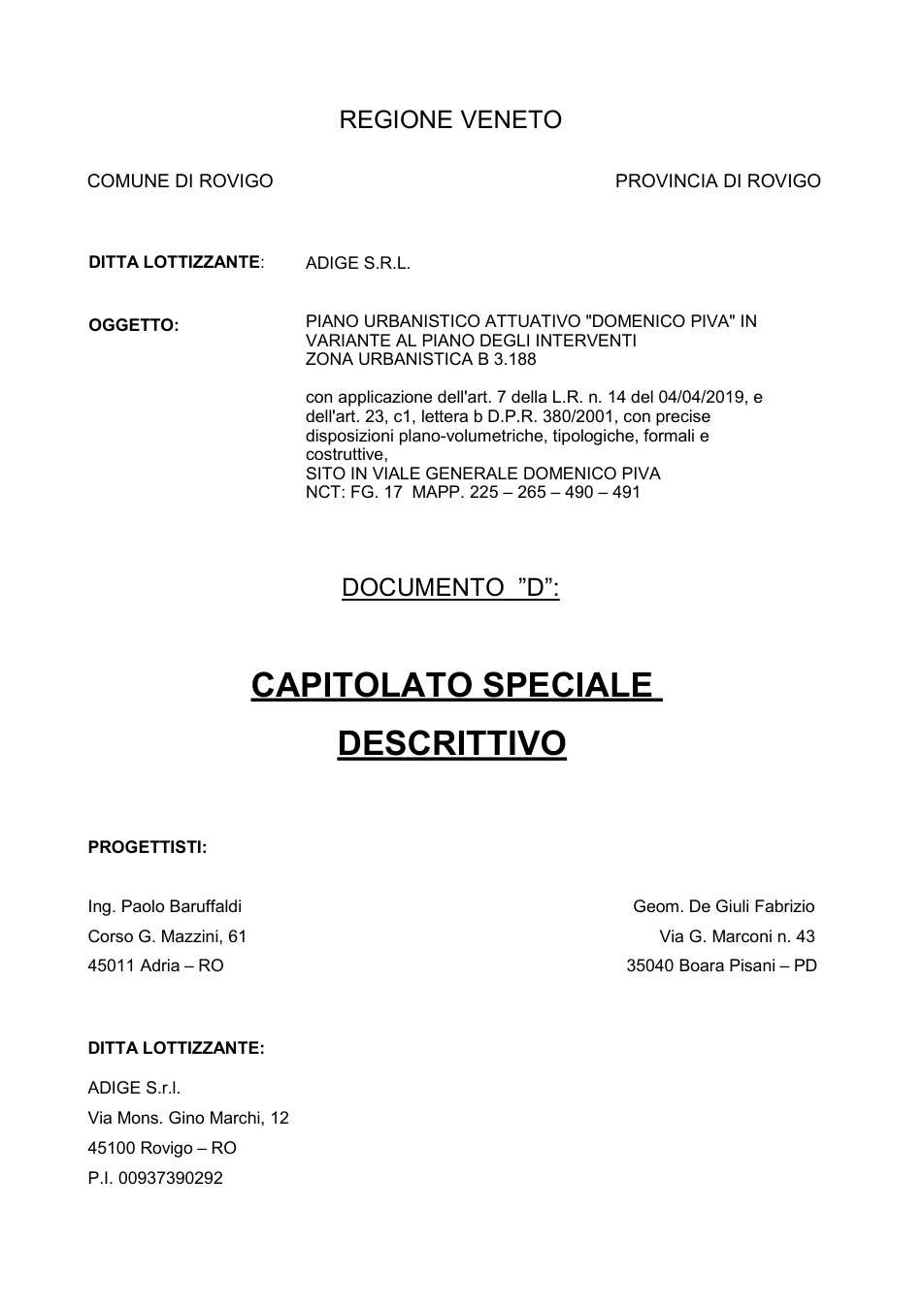 Pagina 1 del documento