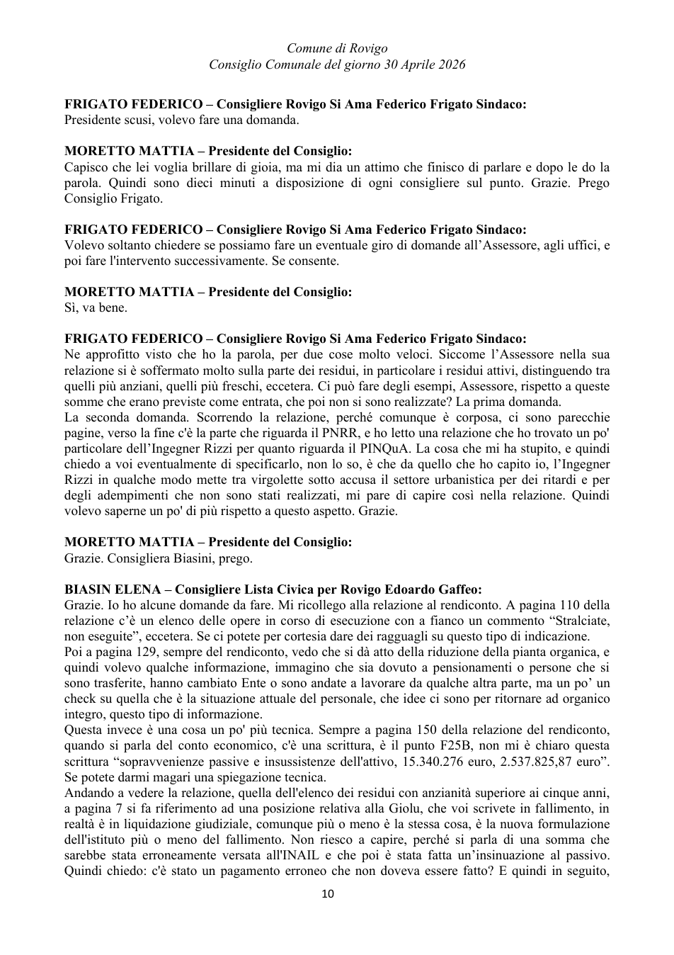 Pagina 10 del documento