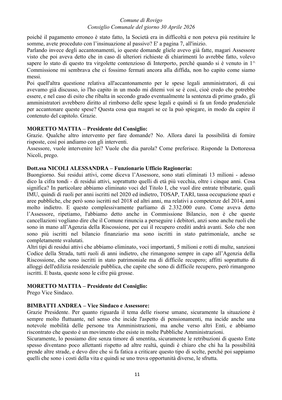 Pagina 11 del documento