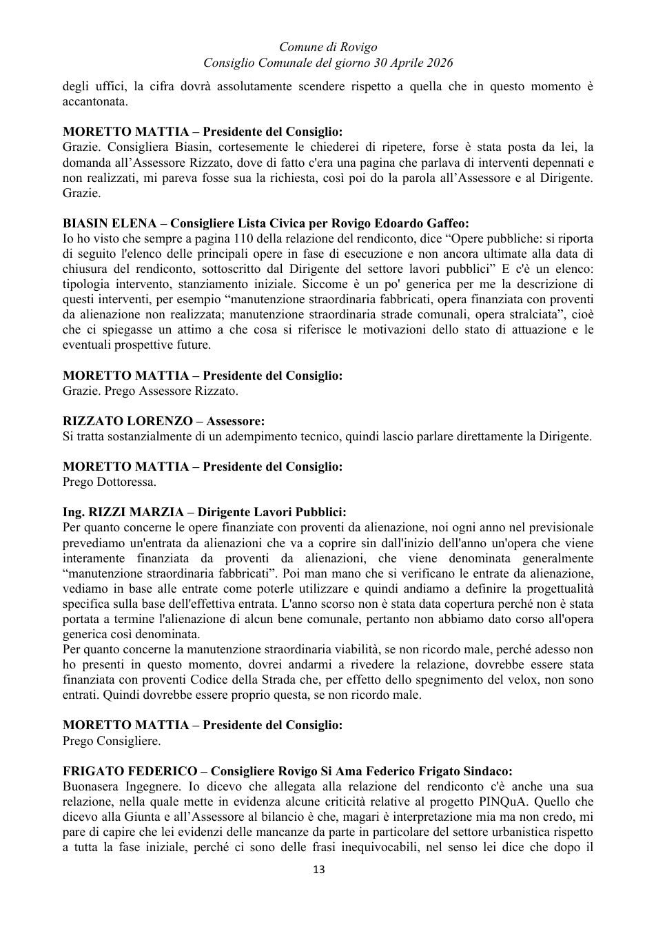Pagina 13 del documento