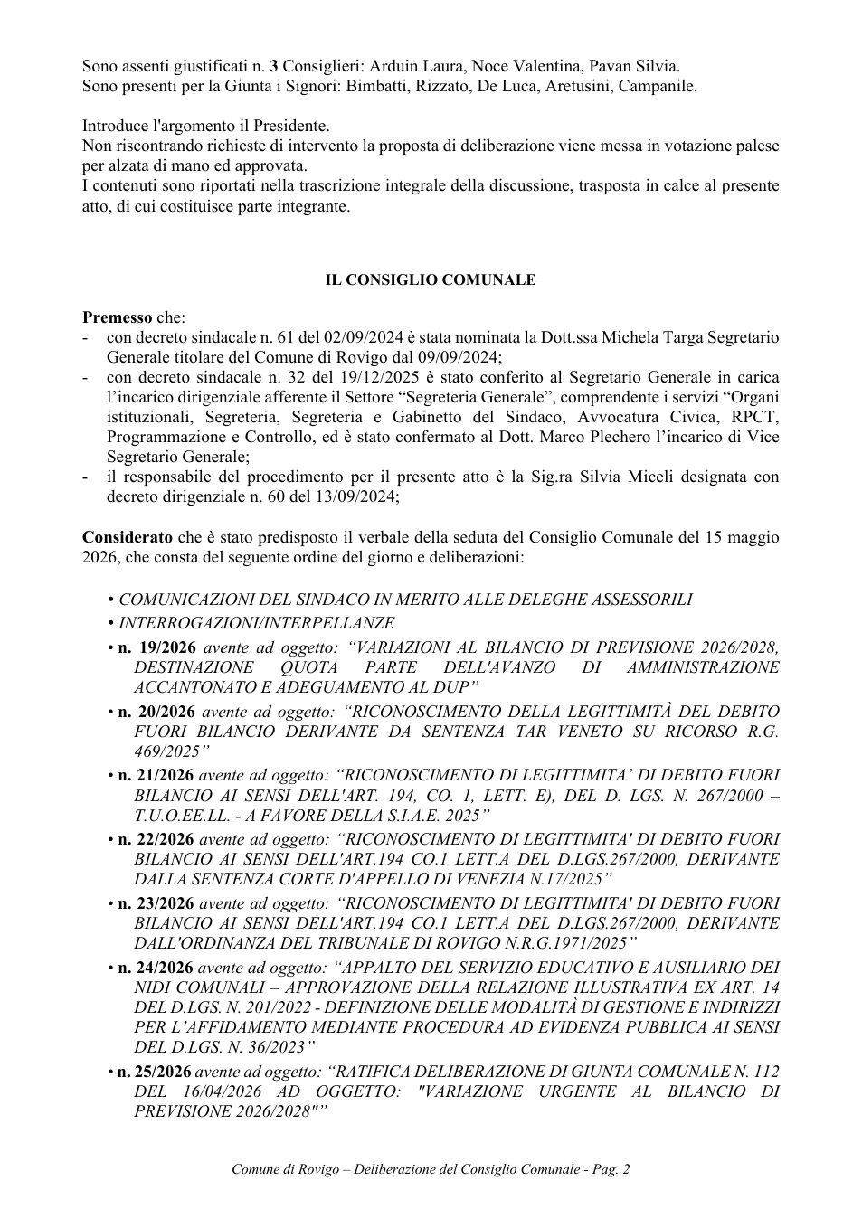 Pagina 2 del documento