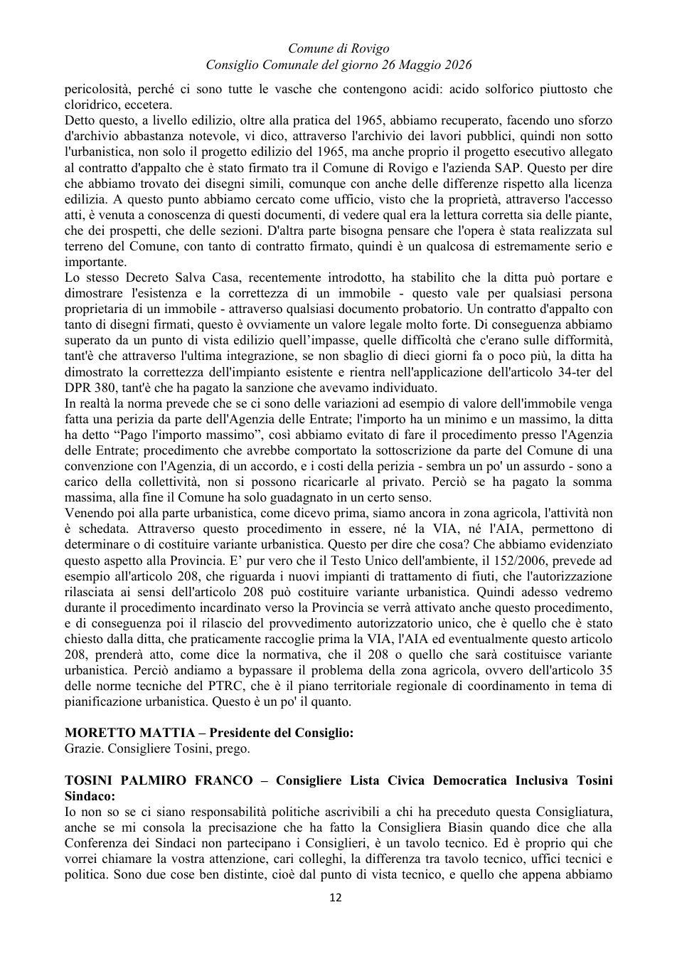 Pagina 12 del documento