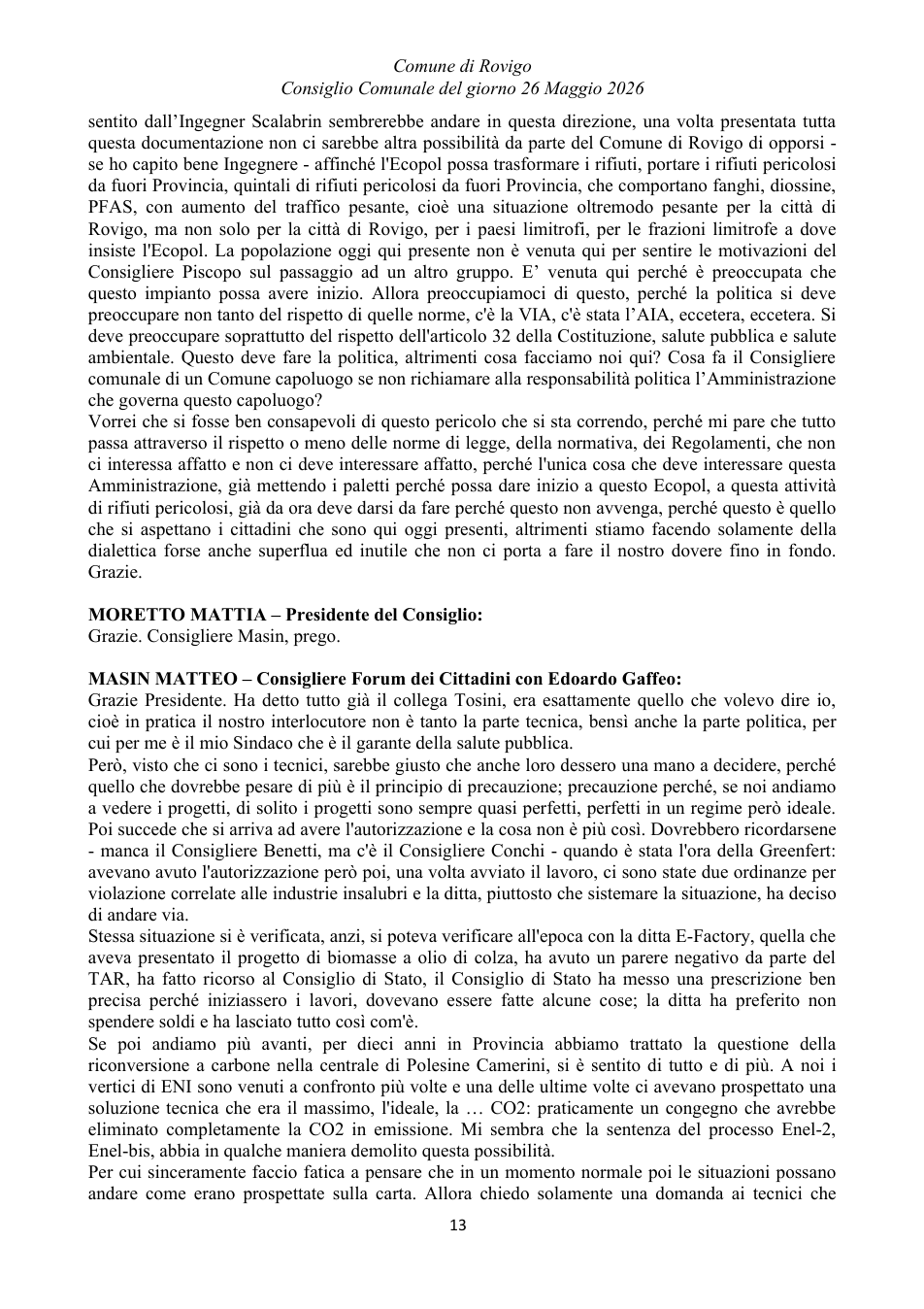 Pagina 13 del documento