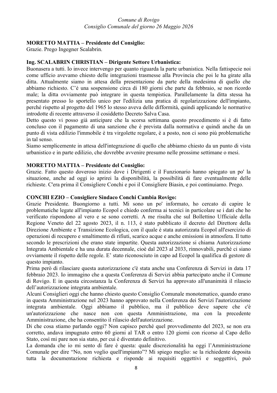 Pagina 8 del documento