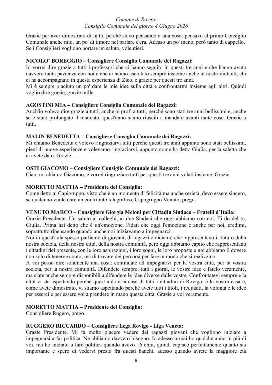 Pagina 8 del documento