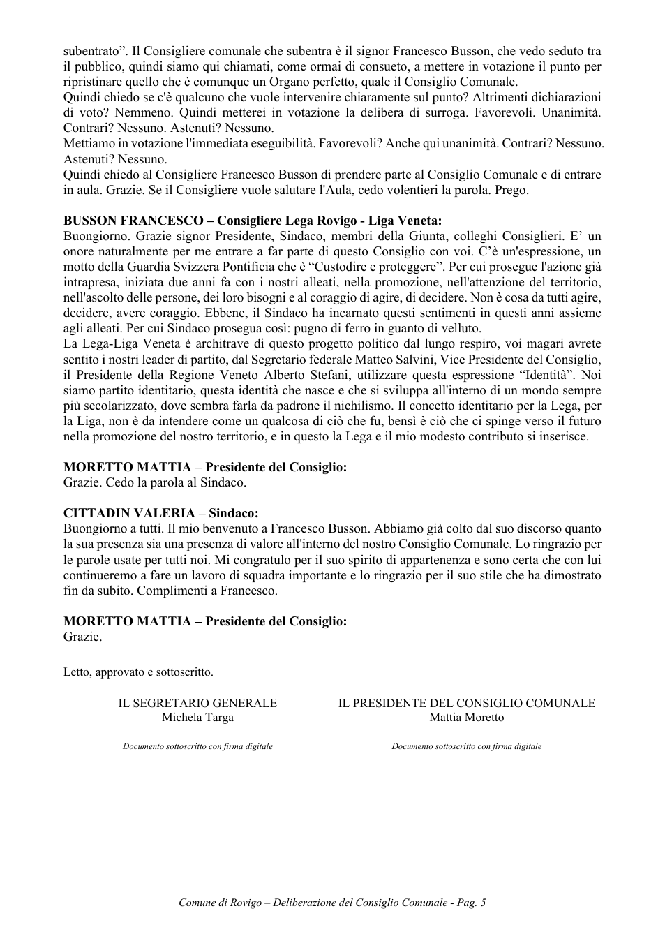Pagina 5 del documento