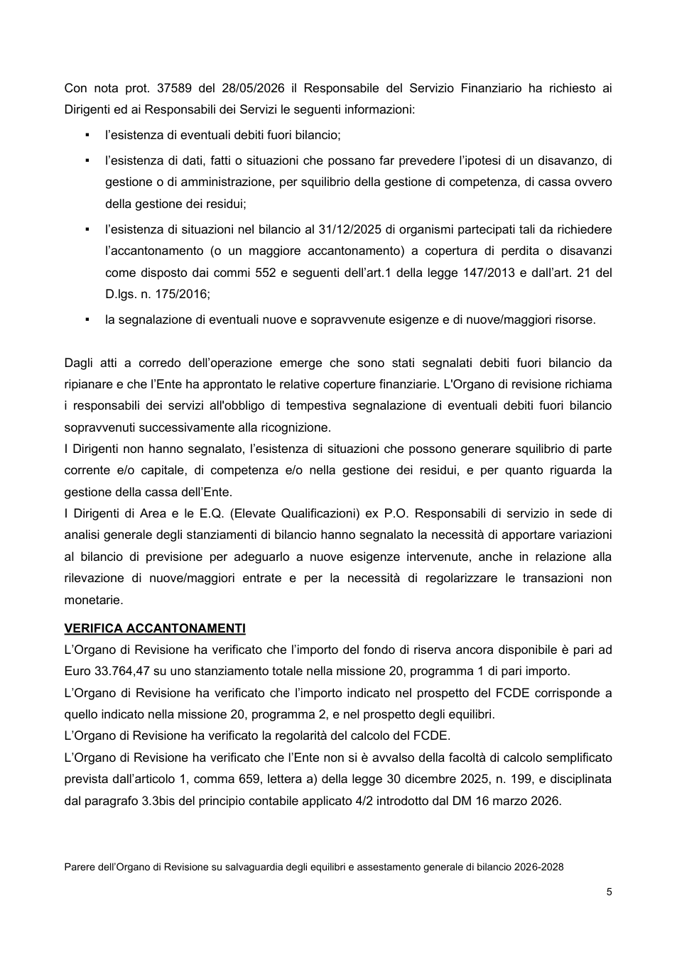 Pagina 5 del documento