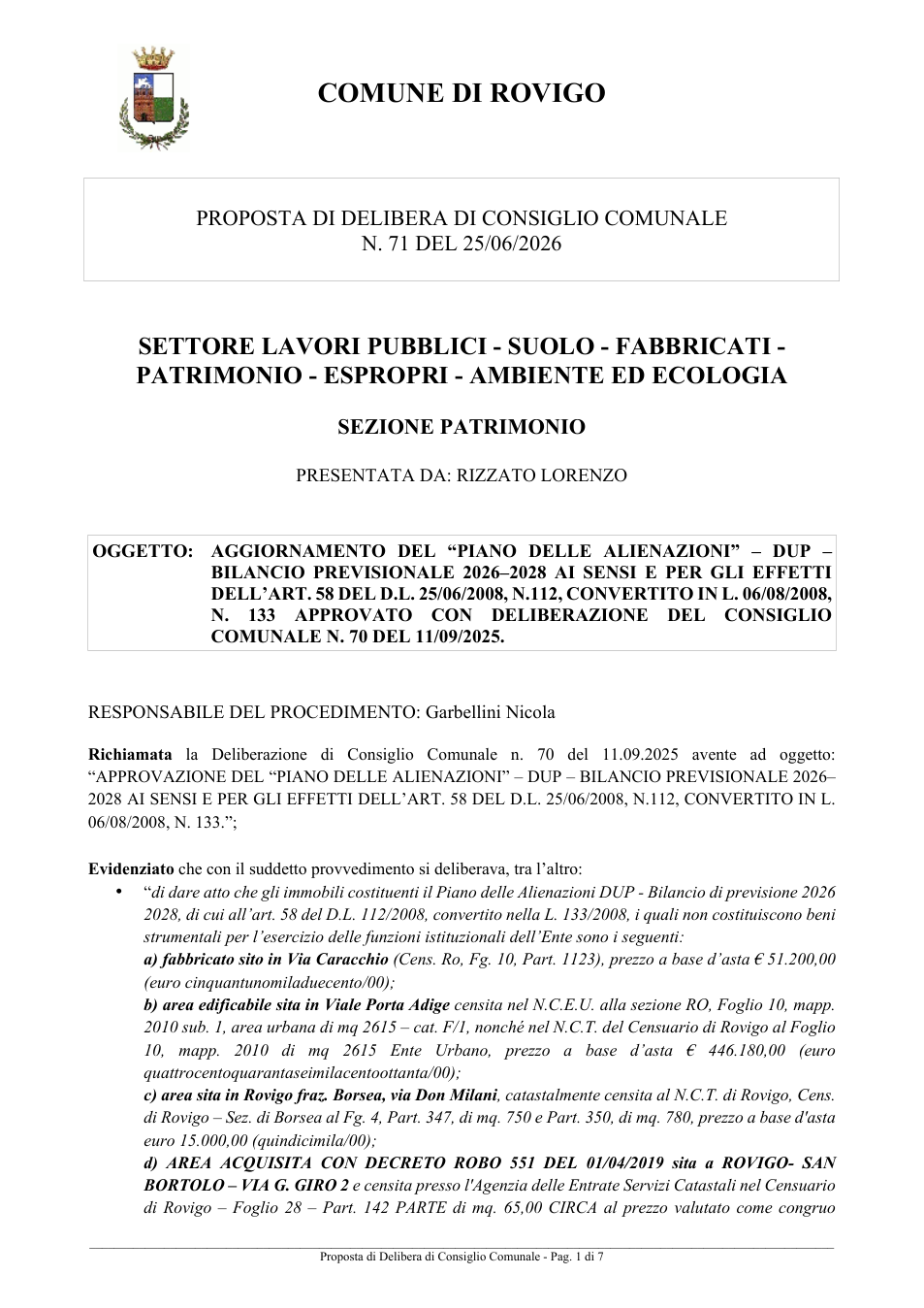 Pagina 1 del documento