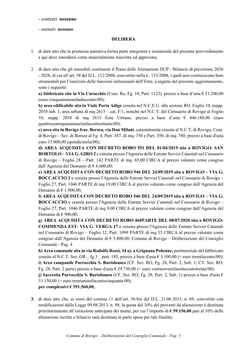 Pagina 5 del documento