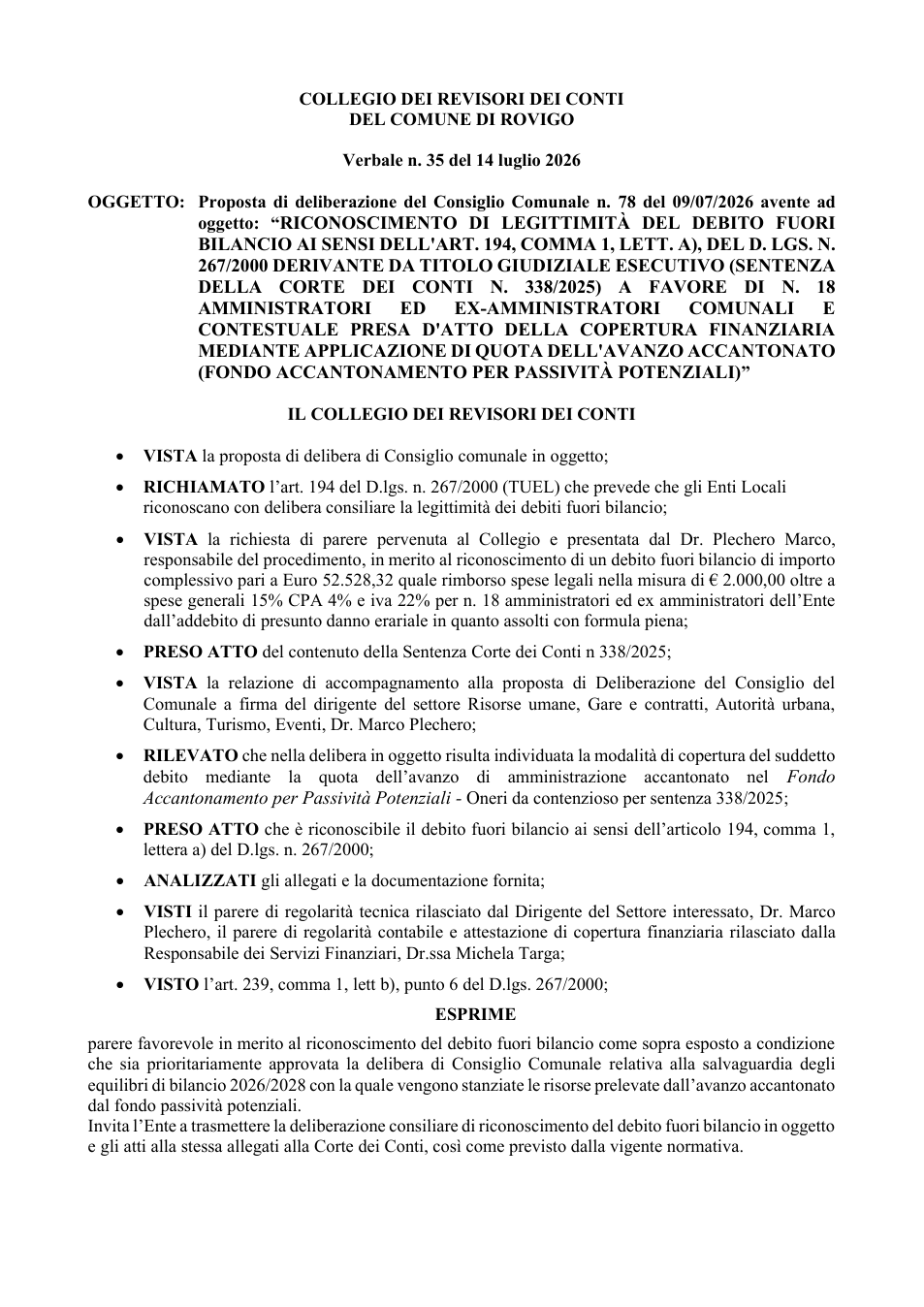 Pagina 1 del documento