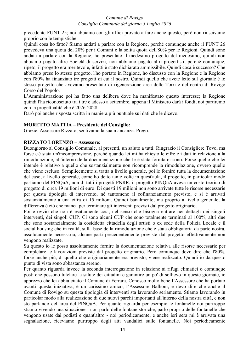 Pagina 14 del documento