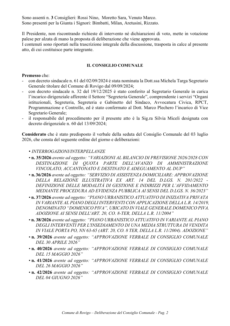 Pagina 2 del documento