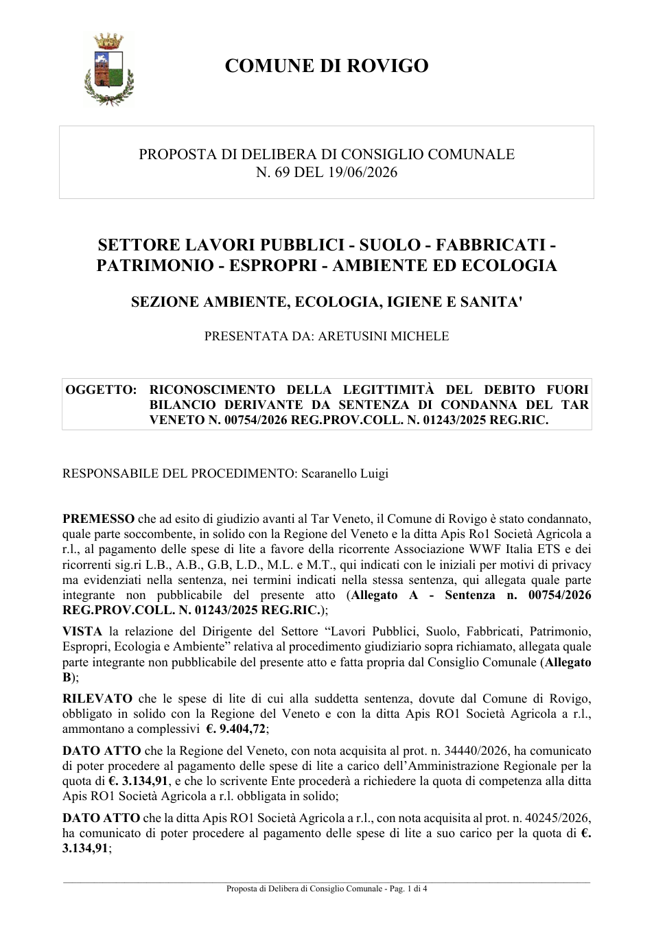 Pagina 1 del documento