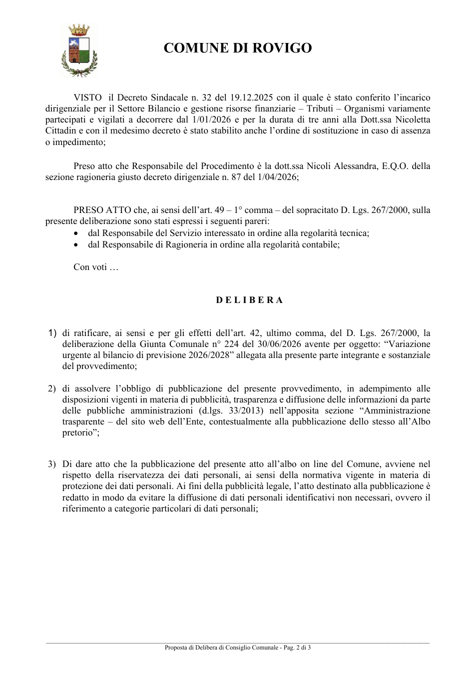 Pagina 2 del documento