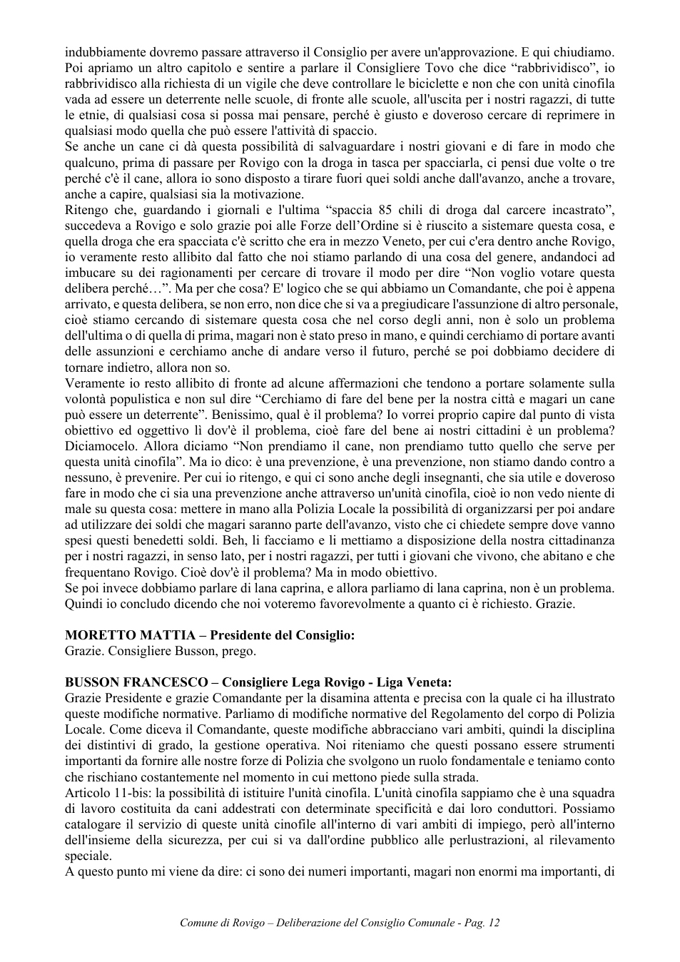 Pagina 12 del documento