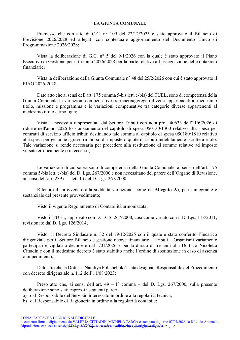 Pagina 2 del documento