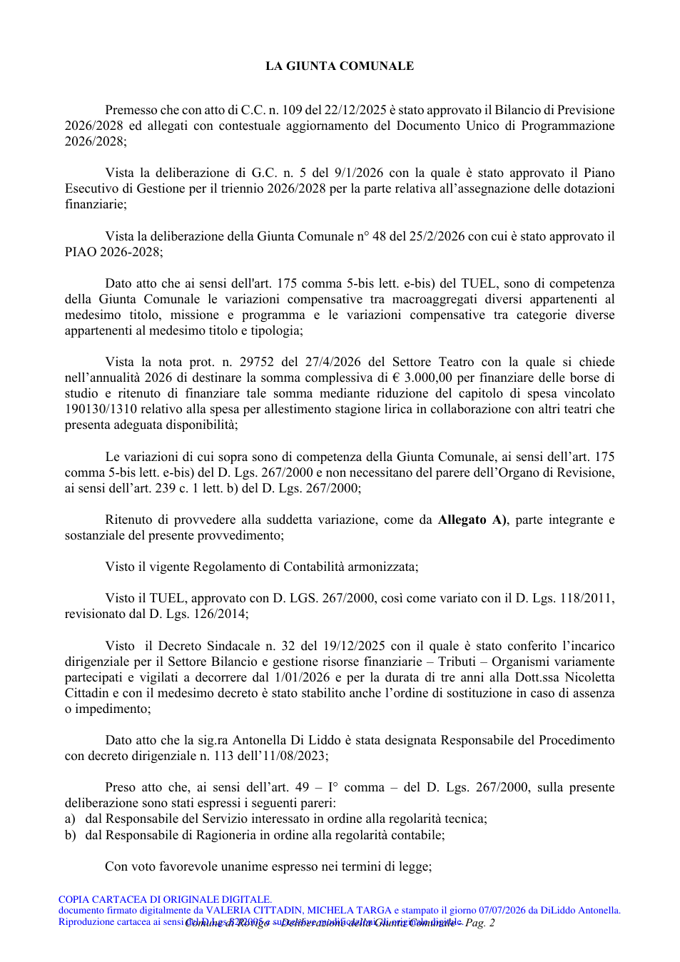 Pagina 2 del documento