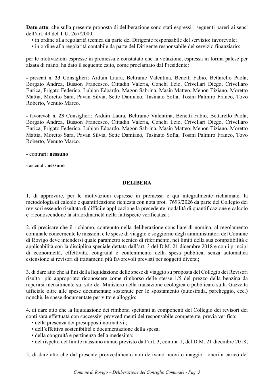 Pagina 5 del documento