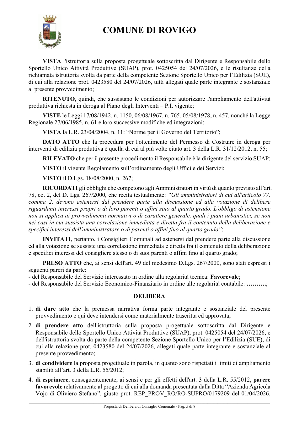 Pagina 5 del documento