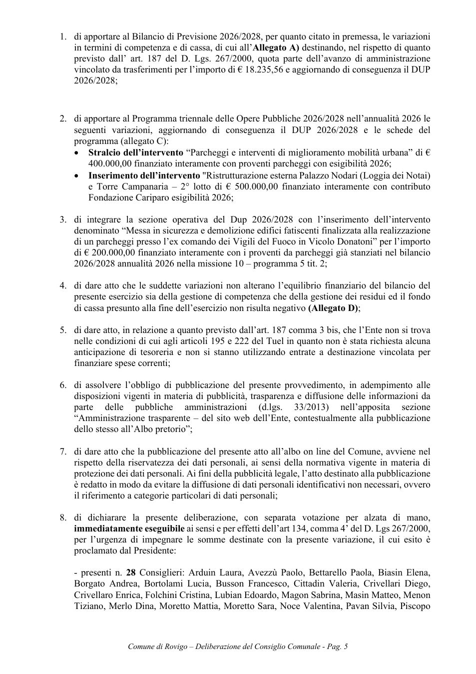 Pagina 5 del documento