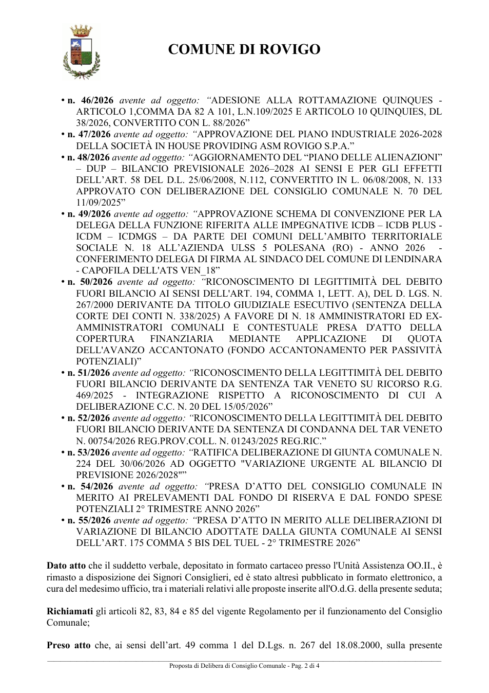 Pagina 2 del documento