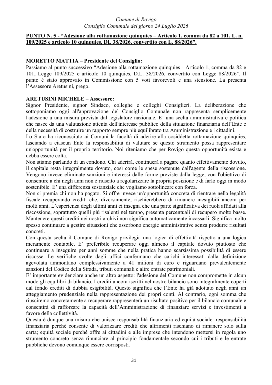 Pagina 31 del documento
