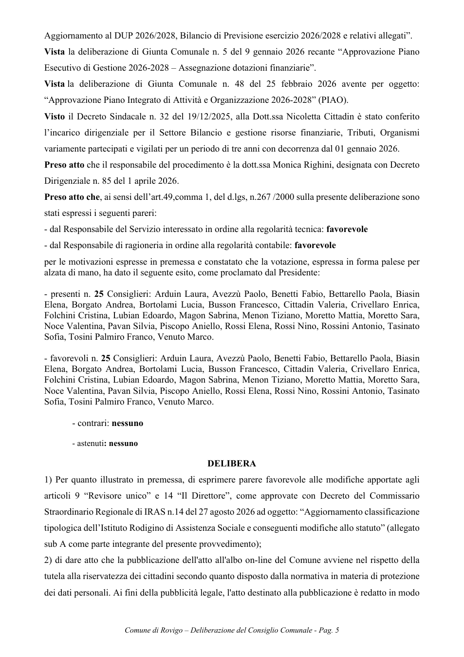 Pagina 5 del documento