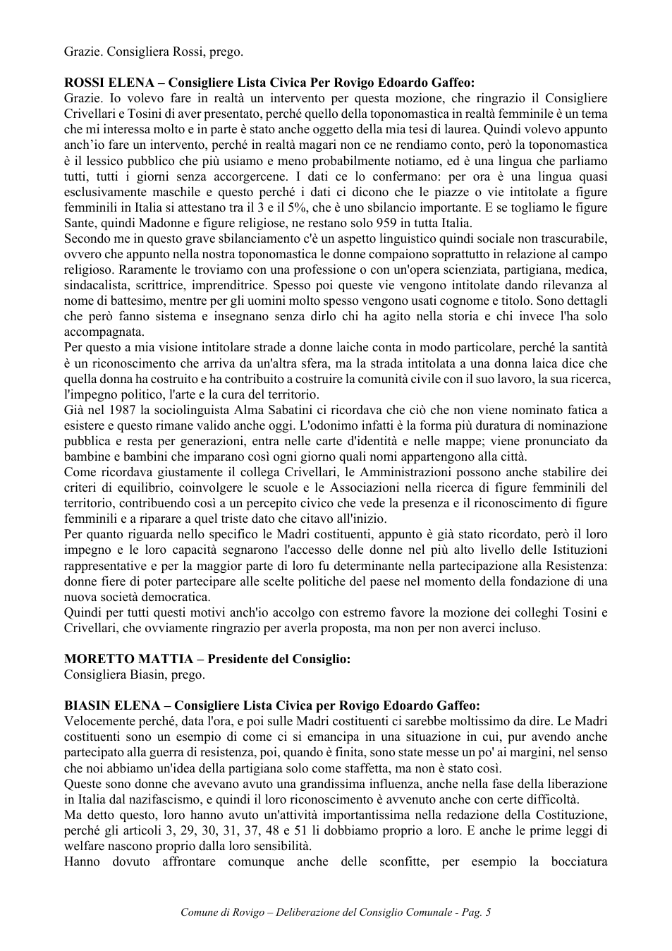 Pagina 5 del documento